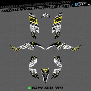 ADHESIVOS Y PEGATINAS DE VINILO PARA YAMAHA RAPTOR 350 Rt007-12