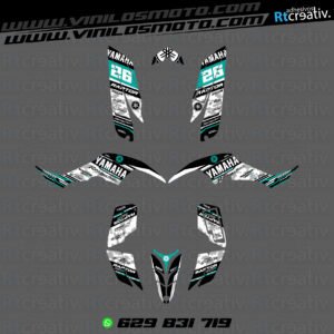 ADHESIVOS Y PEGATINAS DE VINILO PARA YAMAHA RAPTOR 350 Rt007-15
