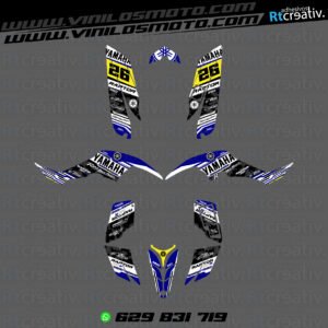ADHESIVOS Y PEGATINAS DE VINILO PARA YAMAHA RAPTOR 350 Rt007-17