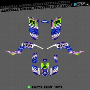 ADHESIVOS Y PEGATINAS DE VINILO PARA YAMAHA RAPTOR 660 Rt007-02