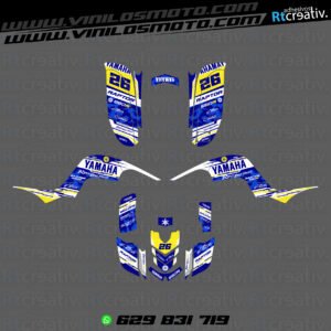 ADHESIVOS Y PEGATINAS DE VINILO PARA YAMAHA RAPTOR 660 Rt007-03