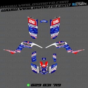 ADHESIVOS Y PEGATINAS DE VINILO PARA YAMAHA RAPTOR 660 Rt007-04