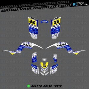ADHESIVOS Y PEGATINAS DE VINILO PARA YAMAHA RAPTOR 660 Rt007-06
