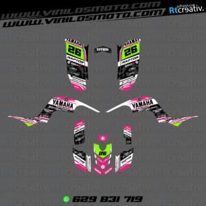 ADHESIVOS Y PEGATINAS DE VINILO PARA YAMAHA RAPTOR 660 Rt007-18