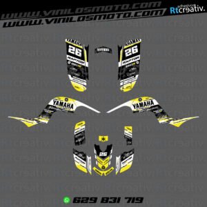 ADHESIVOS Y PEGATINAS DE VINILO PARA YAMAHA RAPTOR 660 Rt007-19