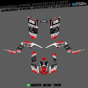 ADHESIVOS Y PEGATINAS DE VINILO PARA YAMAHA RAPTOR 660 Rt007-21