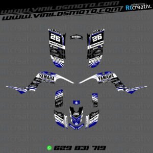 ADHESIVOS Y PEGATINAS DE VINILO PARA YAMAHA RAPTOR 660 Rt007-22