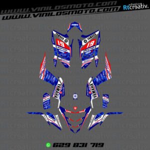 ADHESIVOS Y PEGATINAS DE VINILO PARA YAMAHA RAPTOR 700 Rt007-04