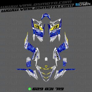 ADHESIVOS Y PEGATINAS DE VINILO PARA YAMAHA RAPTOR 700 Rt007-06