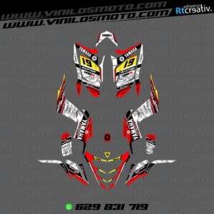 ADHESIVOS Y PEGATINAS DE VINILO PARA YAMAHA RAPTOR 700 Rt007-07