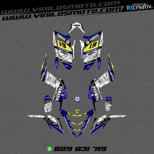 ADHESIVOS Y PEGATINAS DE VINILO PARA YAMAHA RAPTOR 700 Rt007-08