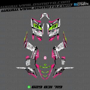 ADHESIVOS Y PEGATINAS DE VINILO PARA YAMAHA RAPTOR 700 Rt007-10