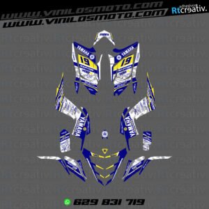 ADHESIVOS Y PEGATINAS DE VINILO PARA YAMAHA RAPTOR 700 Rt007-14