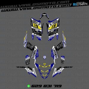 ADHESIVOS Y PEGATINAS DE VINILO PARA YAMAHA RAPTOR 700 Rt007-17