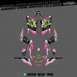ADHESIVOS Y PEGATINAS DE VINILO PARA YAMAHA RAPTOR 700 Rt007-18