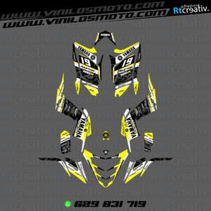 ADHESIVOS Y PEGATINAS DE VINILO PARA YAMAHA RAPTOR 700 Rt007-19