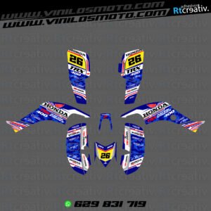 ADHESIVOS Y PEGATINAS DE VINILO PARA HONDA TRX 400 Rt005-01