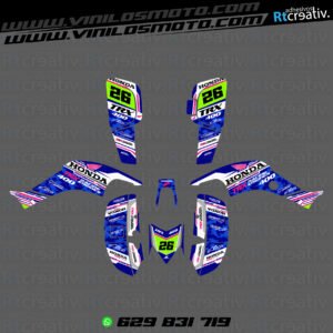 ADHESIVOS Y PEGATINAS DE VINILO PARA HONDA TRX 400 Rt005-02