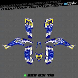 ADHESIVOS Y PEGATINAS DE VINILO PARA HONDA TRX 400 Rt005-03