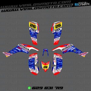 ADHESIVOS Y PEGATINAS DE VINILO PARA HONDA TRX 400 Rt005-05