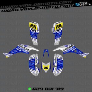 ADHESIVOS Y PEGATINAS DE VINILO PARA HONDA TRX 400 Rt005-06