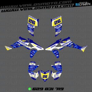 ADHESIVOS Y PEGATINAS DE VINILO PARA HONDA TRX 450 Rt005-03