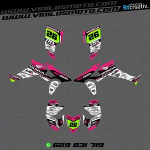 ADHESIVOS Y PEGATINAS DE VINILO PARA HONDA TRX 450 Rt005-10