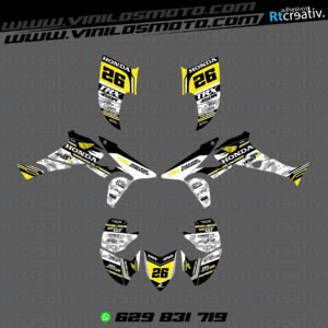 ADHESIVOS Y PEGATINAS DE VINILO PARA HONDA TRX 450 Rt005-12