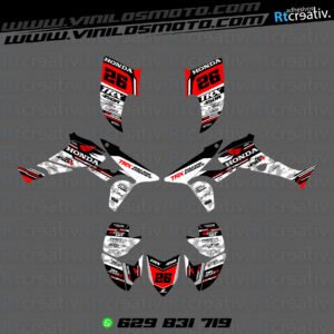ADHESIVOS Y PEGATINAS DE VINILO PARA HONDA TRX 450 Rt005-13