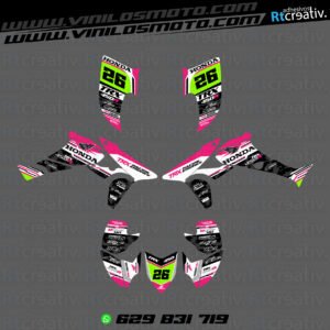 ADHESIVOS Y PEGATINAS DE VINILO PARA HONDA TRX 450 Rt005-18