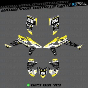 ADHESIVOS Y PEGATINAS DE VINILO PARA HONDA TRX 450 Rt005-19