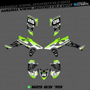 ADHESIVOS Y PEGATINAS DE VINILO PARA HONDA TRX 450 Rt005-20