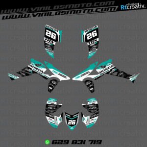 ADHESIVOS Y PEGATINAS DE VINILO PARA HONDA TRX 450 Rt005-22