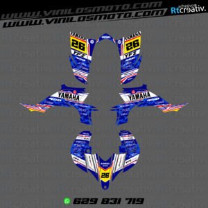ADHESIVOS Y PEGATINAS DE VINILO PARA YAMAHA YFZ 450 Rt008-01