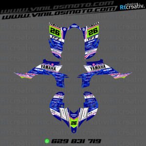 ADHESIVOS Y PEGATINAS DE VINILO PARA YAMAHA YFZ 450 Rt008-02
