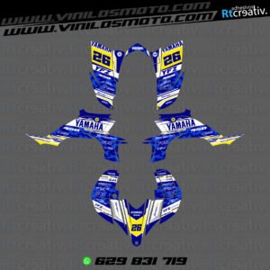 ADHESIVOS Y PEGATINAS DE VINILO PARA YAMAHA YFZ 450 Rt008-03
