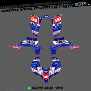ADHESIVOS Y PEGATINAS DE VINILO PARA YAMAHA YFZ 450 Rt008-04