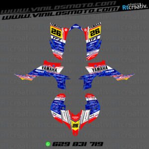 ADHESIVOS Y PEGATINAS DE VINILO PARA YAMAHA YFZ 450 Rt008-05