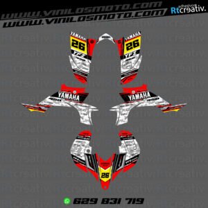ADHESIVOS Y PEGATINAS DE VINILO PARA YAMAHA YFZ 450 Rt008-07