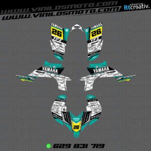 ADHESIVOS Y PEGATINAS DE VINILO PARA YAMAHA YFZ 450 Rt008-09