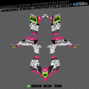 ADHESIVOS Y PEGATINAS DE VINILO PARA YAMAHA YFZ 450 Rt008-10