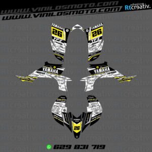 ADHESIVOS Y PEGATINAS DE VINILO PARA YAMAHA YFZ 450 Rt008-12