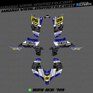 ADHESIVOS Y PEGATINAS DE VINILO PARA YAMAHA YFZ 450 Rt008-17