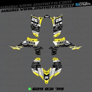 ADHESIVOS Y PEGATINAS DE VINILO PARA YAMAHA YFZ 450 Rt008-19