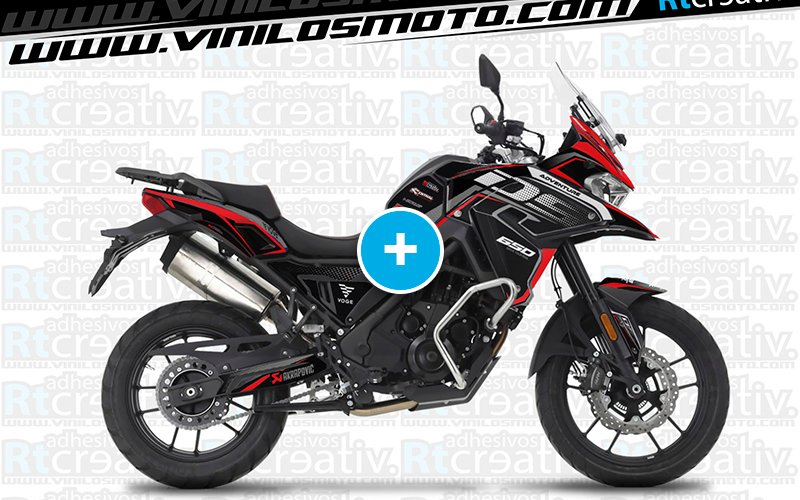 ADHESIVOS Y PEGATINAS DE VINILO VOGE DS 650 X Rt005