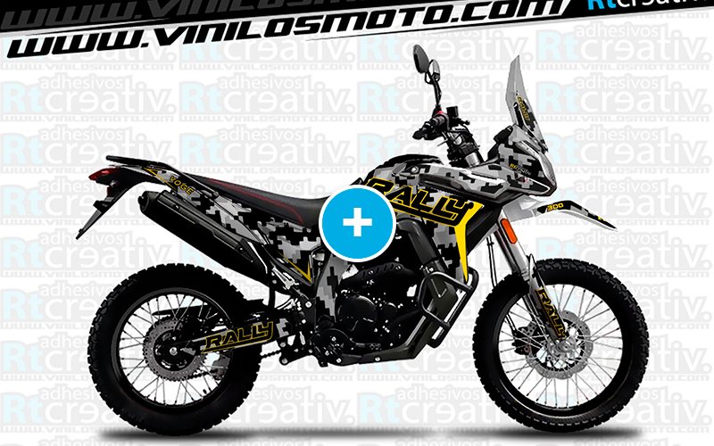 ADHESIVOS Y PEGATINAS DE VINILO VOGE 300 RALLY Rt010