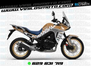 175€ - Honda Transalp | Diseño Rt001 13 ADHESIVOS Y PEGATINAS DE VINILO HONDA TRANSALP 750 Rt001-07
