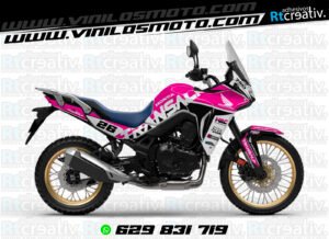 175€ - Honda Transalp | Diseño Rt001 19 ADHESIVOS Y PEGATINAS DE VINILO HONDA TRANSALP 750 Rt001-10