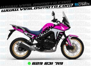 175€ - Honda Transalp | Diseño Rt001 41 ADHESIVOS Y PEGATINAS DE VINILO HONDA TRANSALP 750 Rt001-21