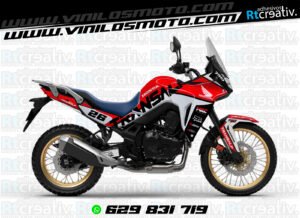 175€ - Honda Transalp | Diseño Rt001 45 ADHESIVOS Y PEGATINAS DE VINILO HONDA TRANSALP 750 Rt001-22
